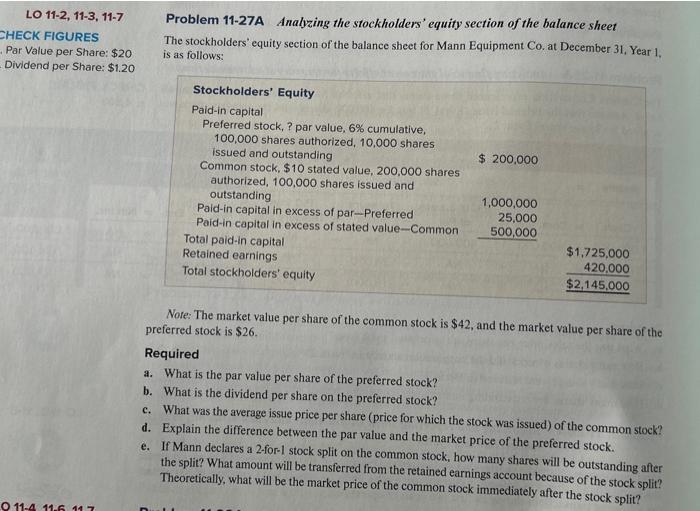 $10 par common stoci. At the time of the dividend, the market