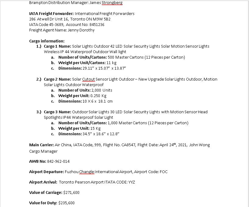 Garden Lamps shipments from Quanzhou Xuyuan Electron Co., Ltd based in China