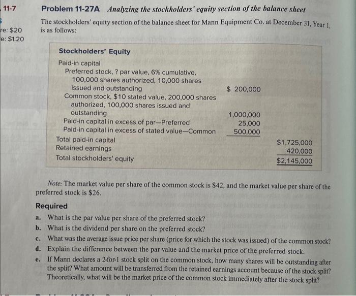 amount of the stock dividend. b. Show the effects of the stock