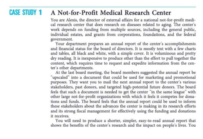 read the case study give below please answer the following questions 1.Using