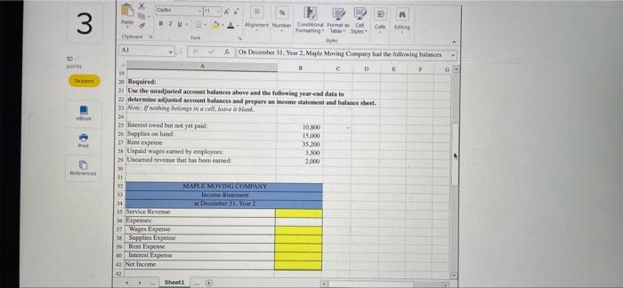 of December 31, Year 2, along with selected year-end data. The Controller