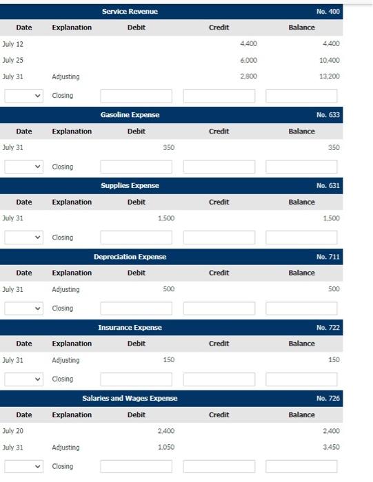 Date Explanation > Date Date Explanation Explanation Cash Debit Accounts Receivable Debit