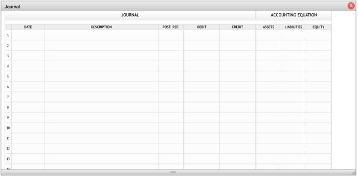 CNOW journals do not use lines for journal explanations. Every line on