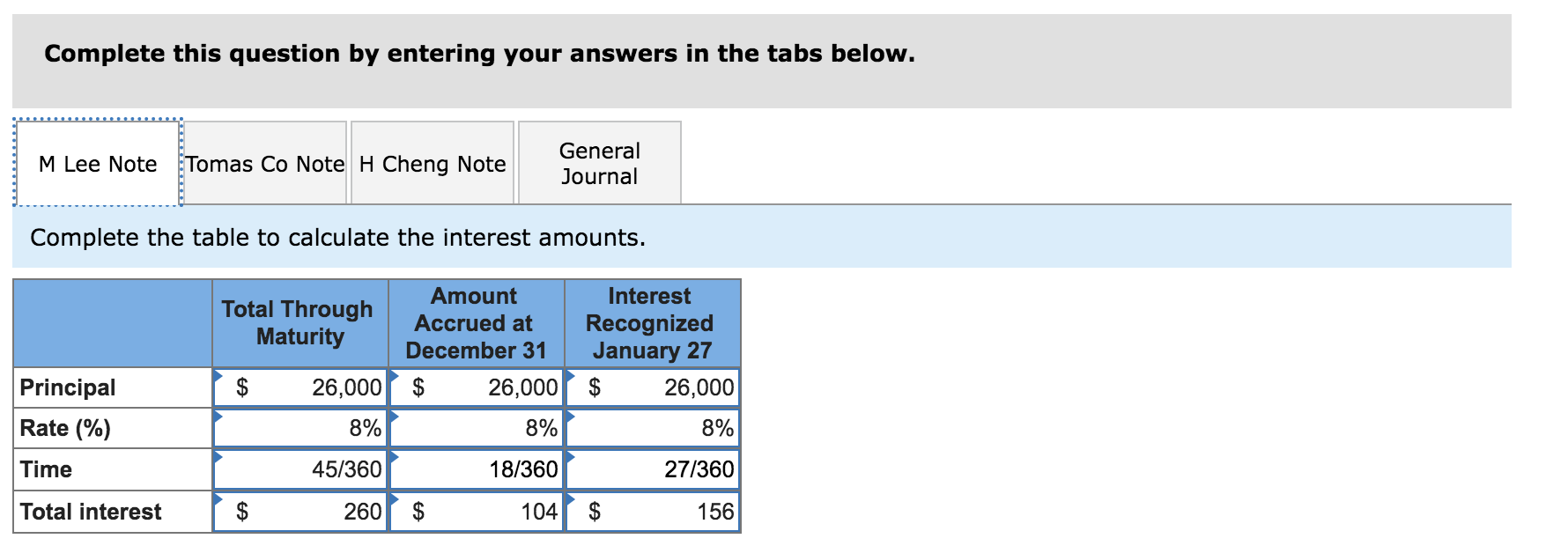 ! Required information Use the following information for the Exercises below. [The