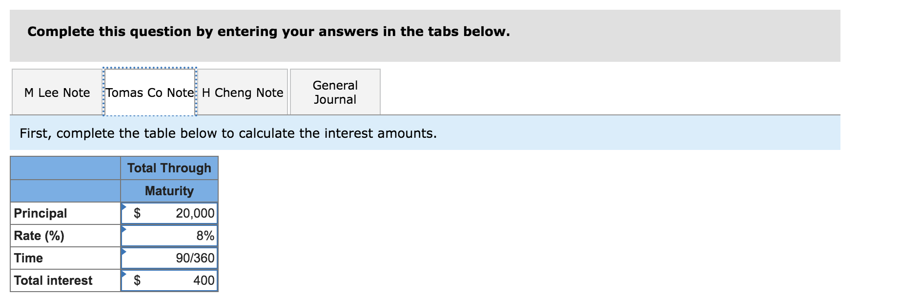 following information applies to the questions displayed below.] Following are transactions of