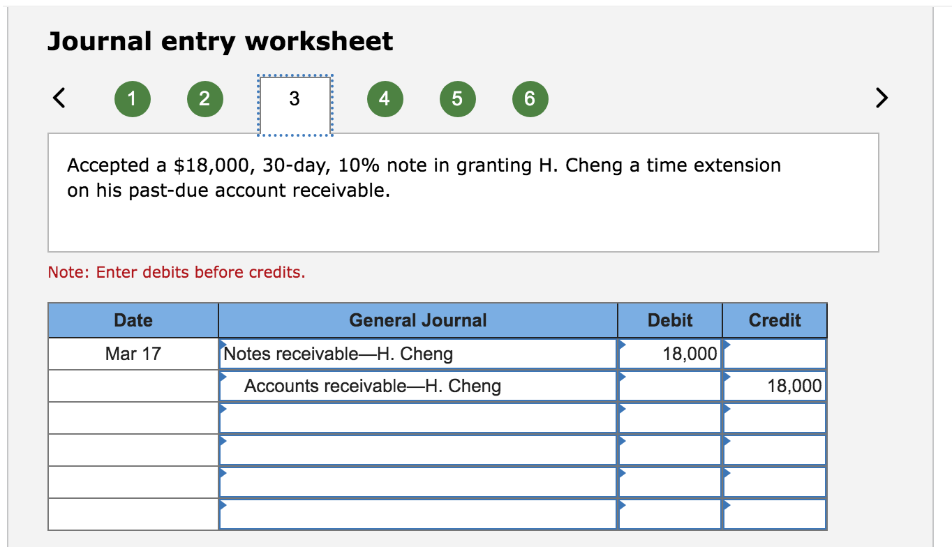 for principal and interest on the note dated December 13. Mar. 3