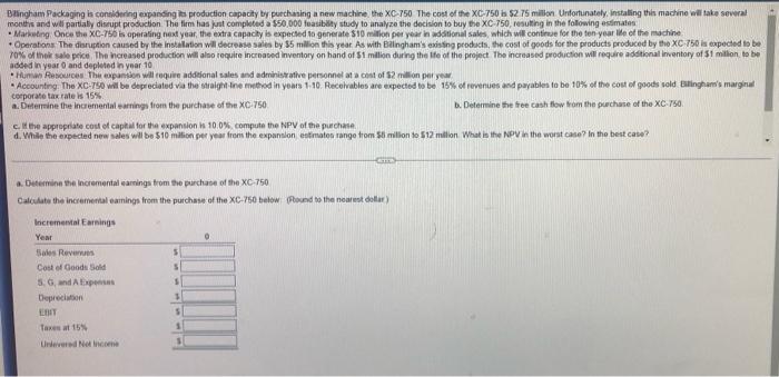 75 million Unfortunately, installing this machine will take several months and will