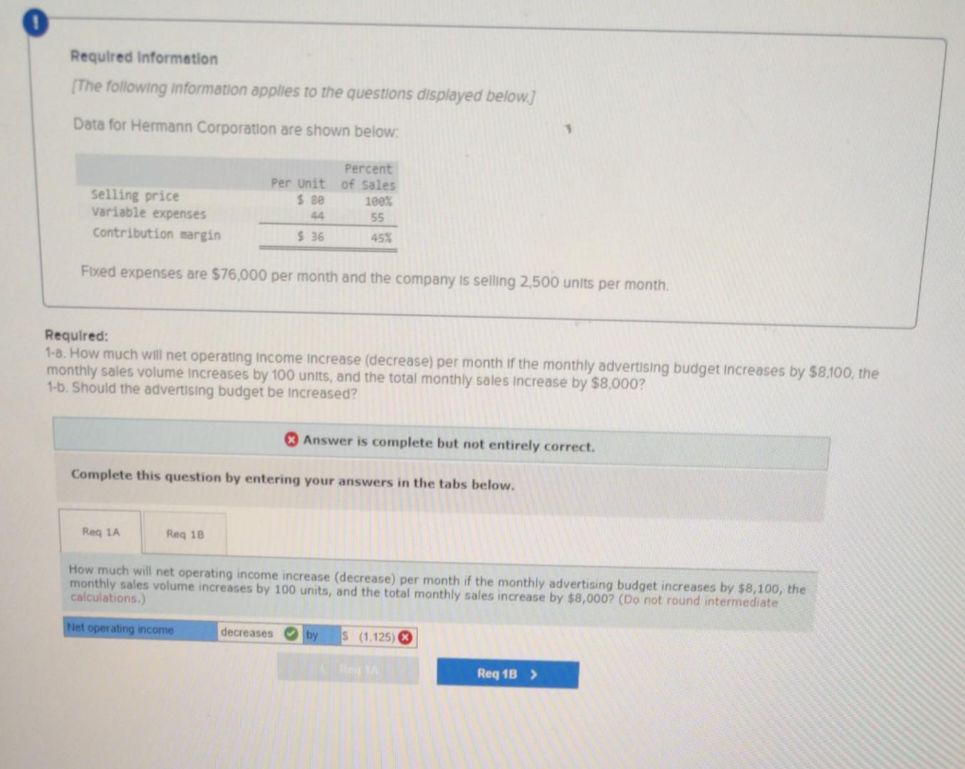 tell me what I'm doing wrong for the net operating income please