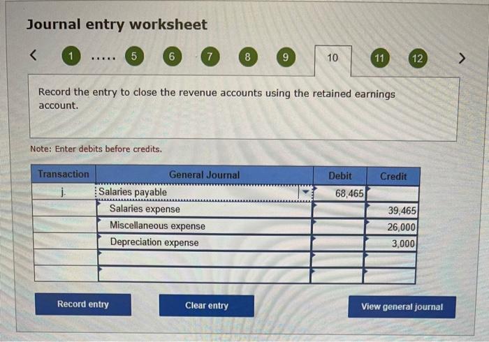 11 where the red x indicates incorrect. The other entries I was