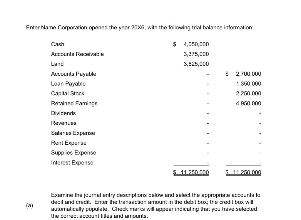 PLEASE ANSWER THESE NUMBERED QUESTION DIRECTLY:::: 1) What is the Trial Balance