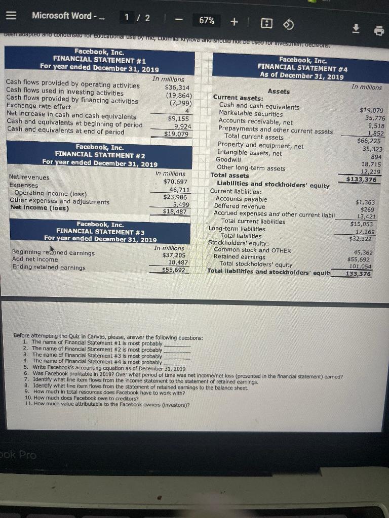 Please answer 1-5 Before attempting the Quiz in Canvas, please, answer the