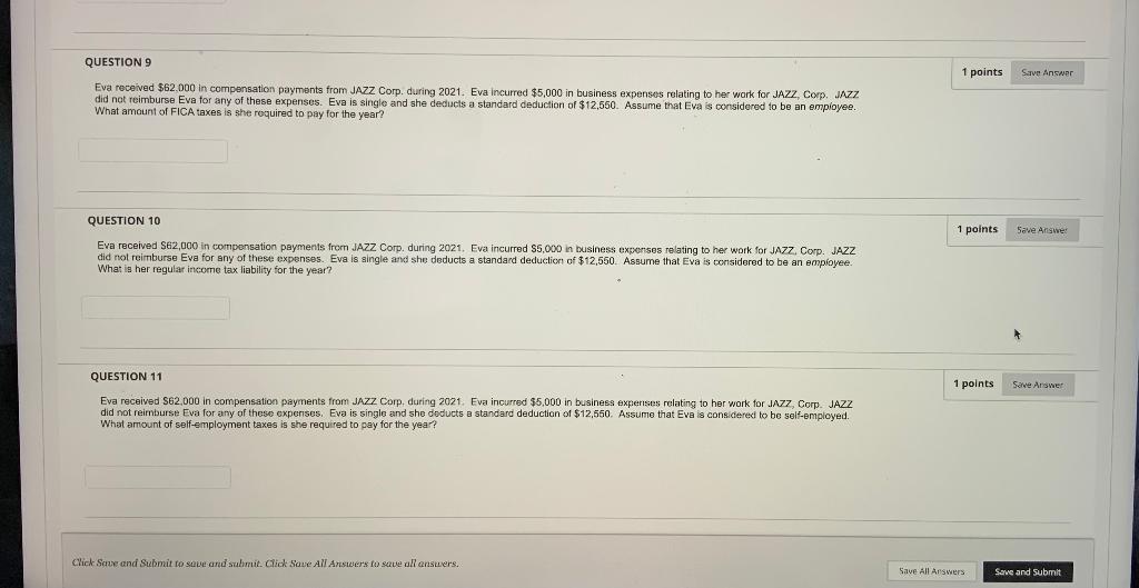 please complete for up rating 1 points Save Answer QUESTION 9