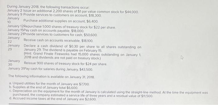$44,200 Accounts Receivable 47,500 Supplies 9,000 79,000 Equipment Accumulated Depreciation Accounts Payable