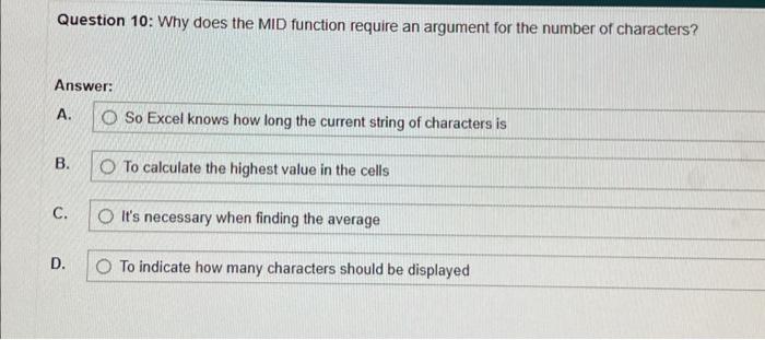 the FIFO method? Answer: A. B. C. D. It uses an average