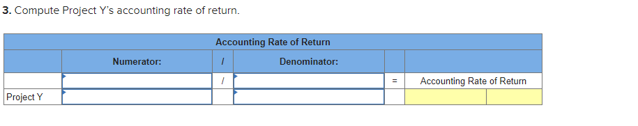 question as per table slots which should be clear Required information [The