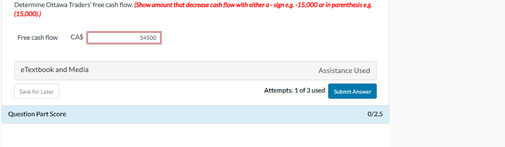 was sold. - Cash dividends paid were CA\$41,000. - Net income was
