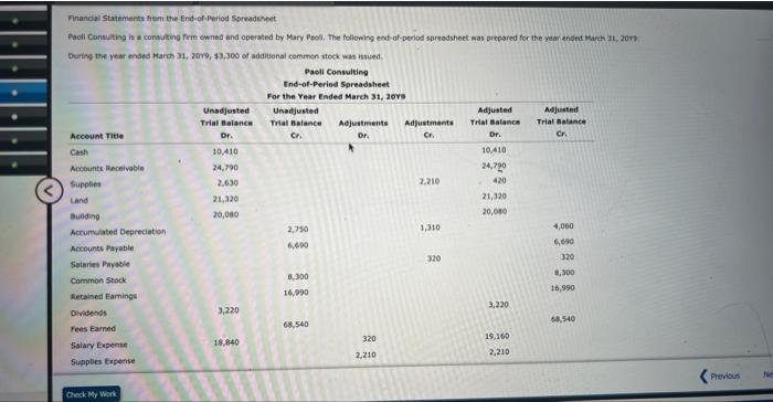 a negative number using a minus sign. paid, enter that amount ast