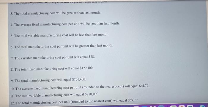 \( \lcm{51} \) LO1-4 Munchak Company's relevant range of production is between