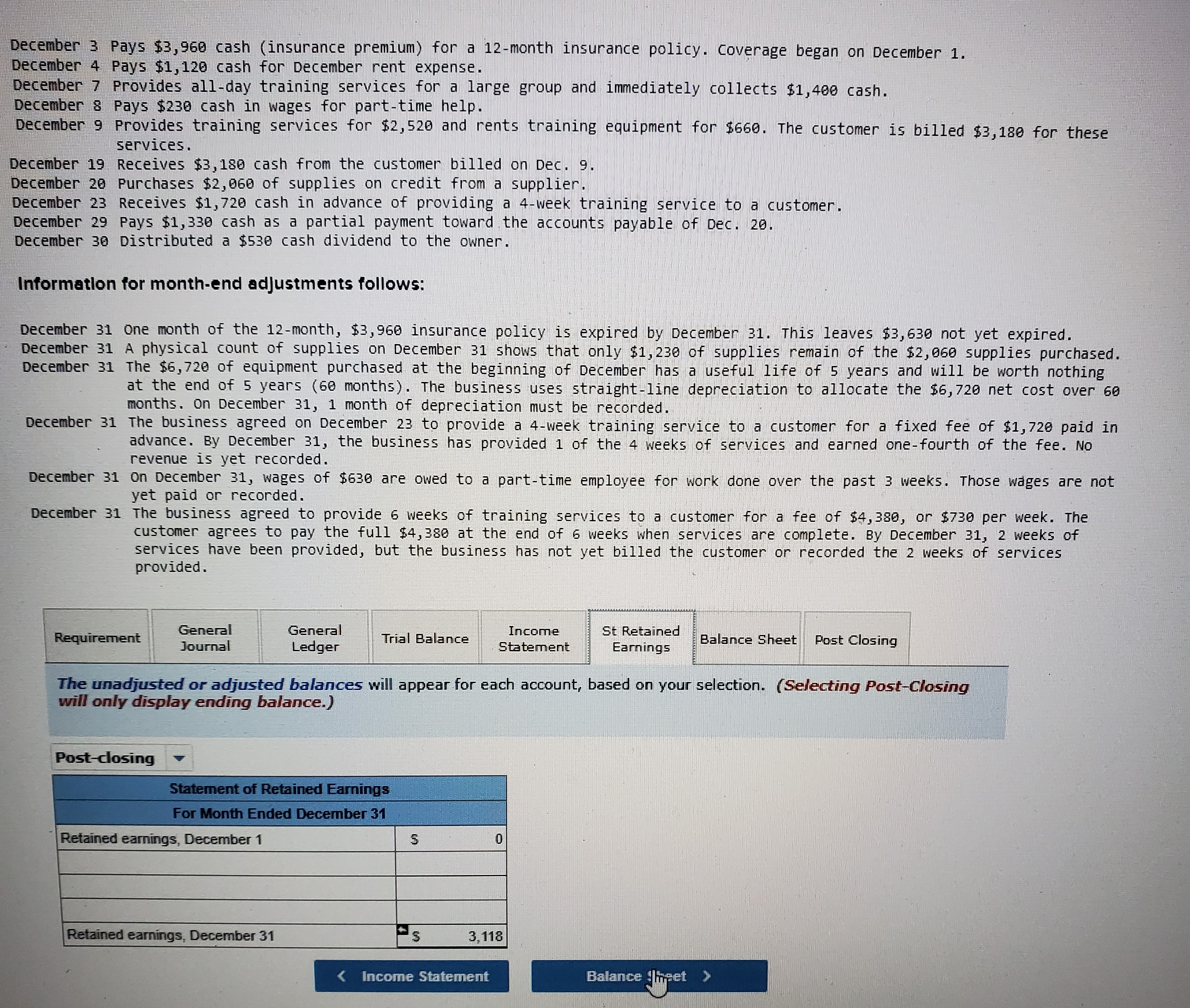  not sure if these are correct and need help please December