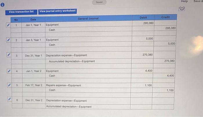 like it may be off Problem 8-4A Computing and revising depreciation; revenue
