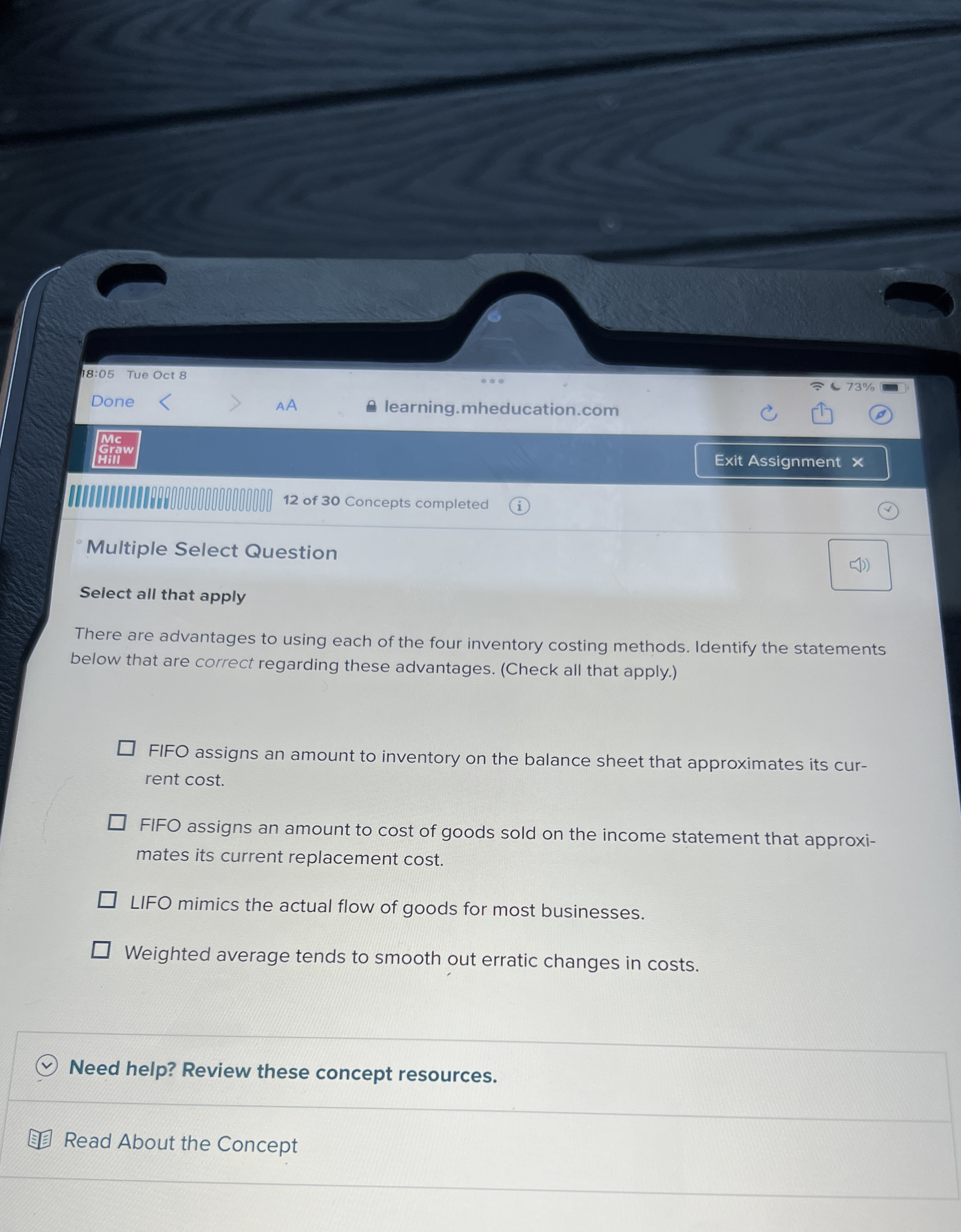  Multiple Select Question Select all that apply There are advantages to