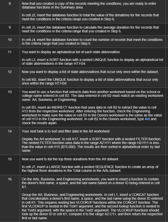 The first column displays the name of the college or school (such