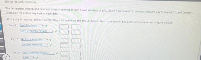 question homework number 4 please answer The deciaration, record, and payment dates