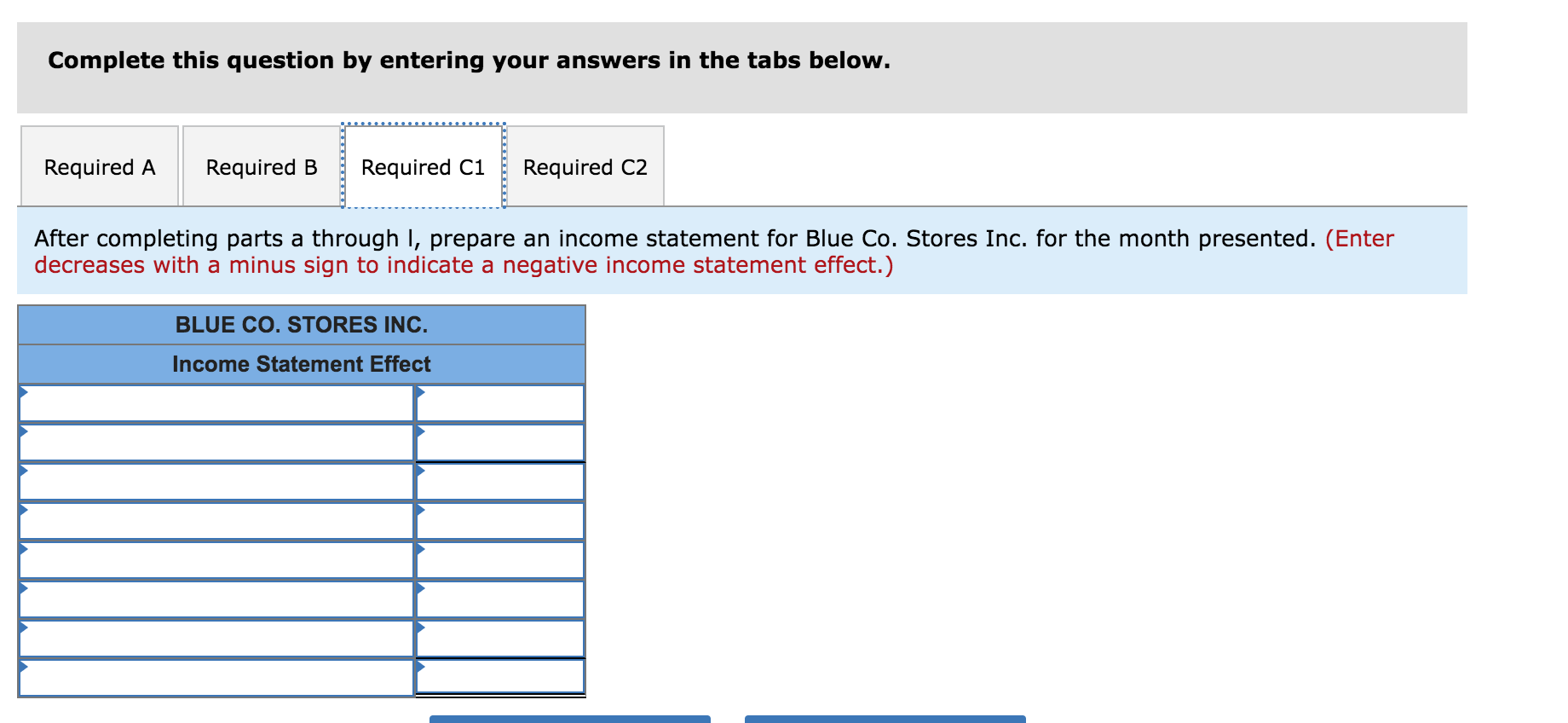 of operations follow. a. The firm was organized and the stockholders invested