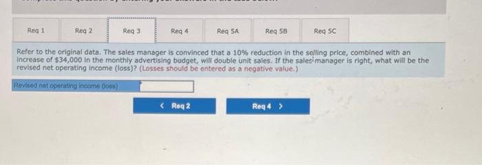 financial difficulty for some time. The company's contribution format income statement for