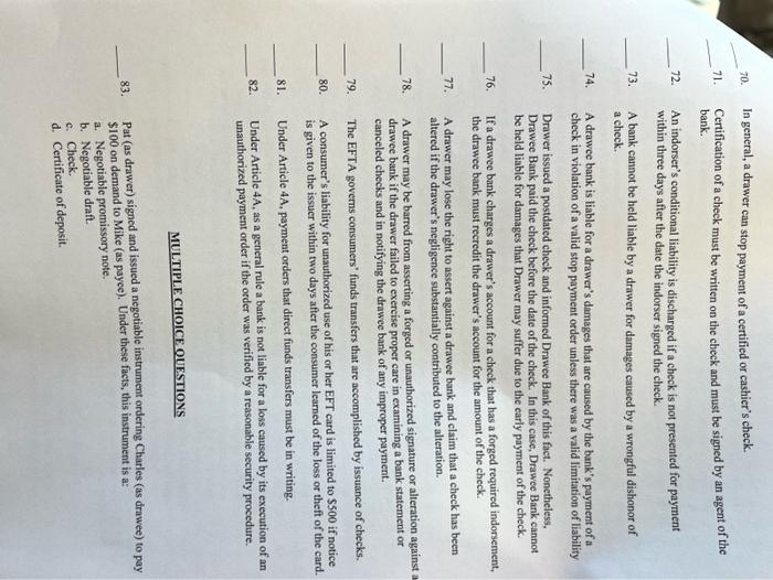 True or false for top. will thumbs up if done correct 70.