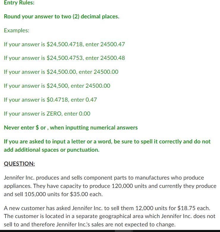  Please answer correctly! will give thumbs up Entry Rules: Round your