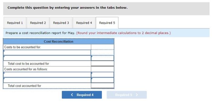 for the Mixing Department for June follows (all forthcoming questions pertain to