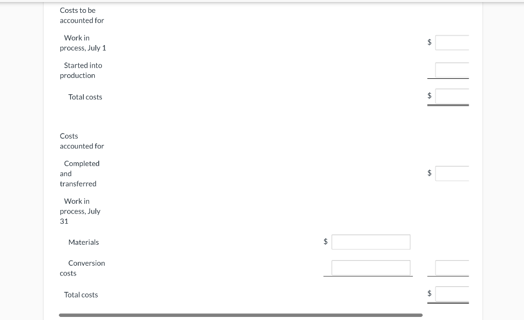for the basketballs. (Round unit costs to 2 decimal places, e.g. 2.25