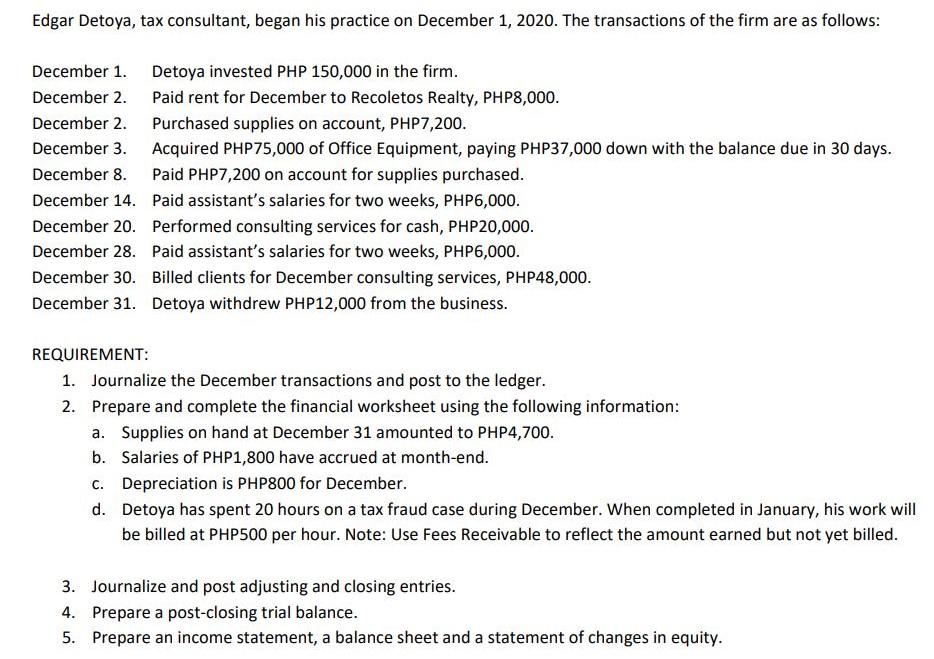 I need help regarding this activity I only need answers for questions