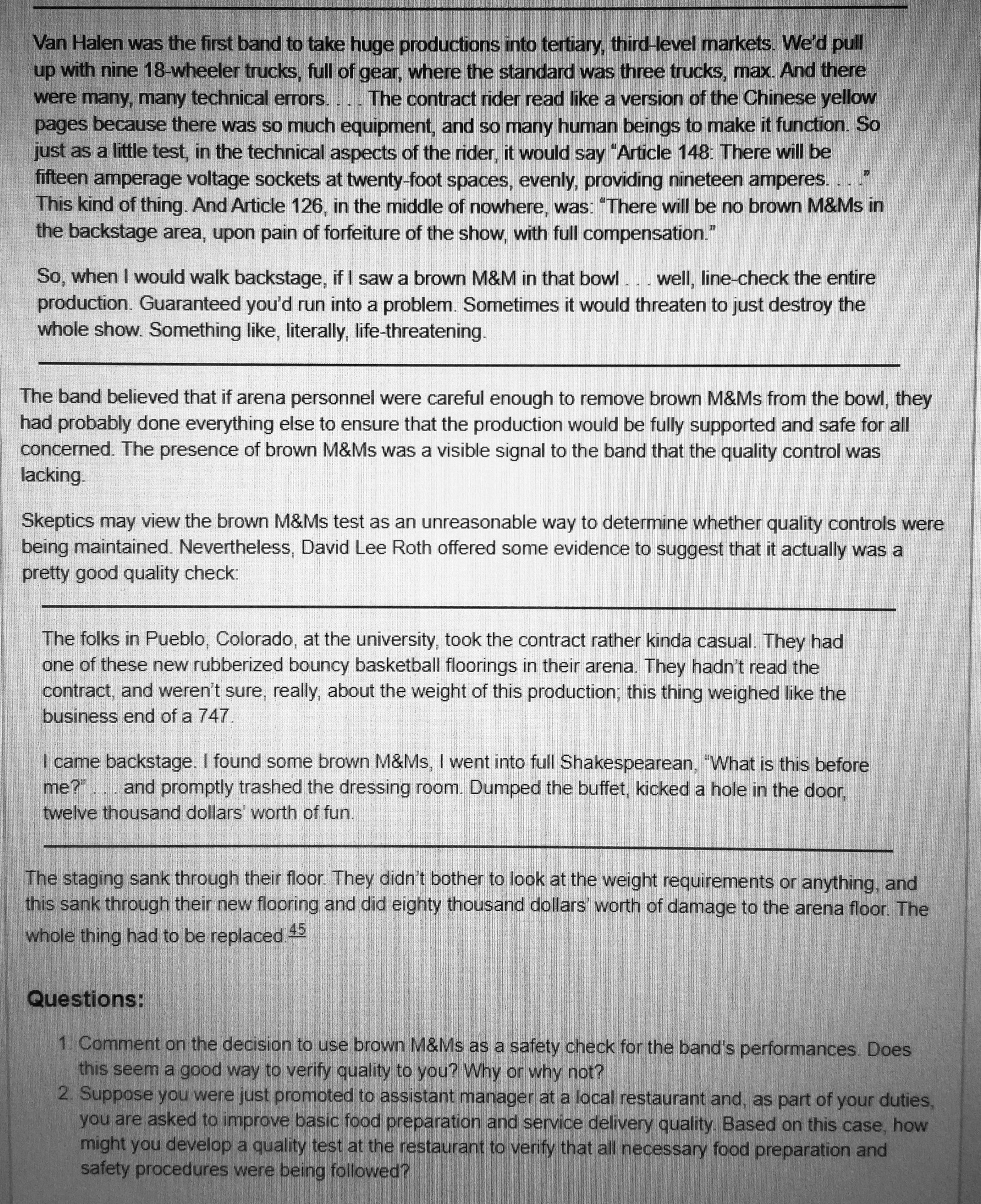 Control Few rock bands have had the longevity and impact Van Halen