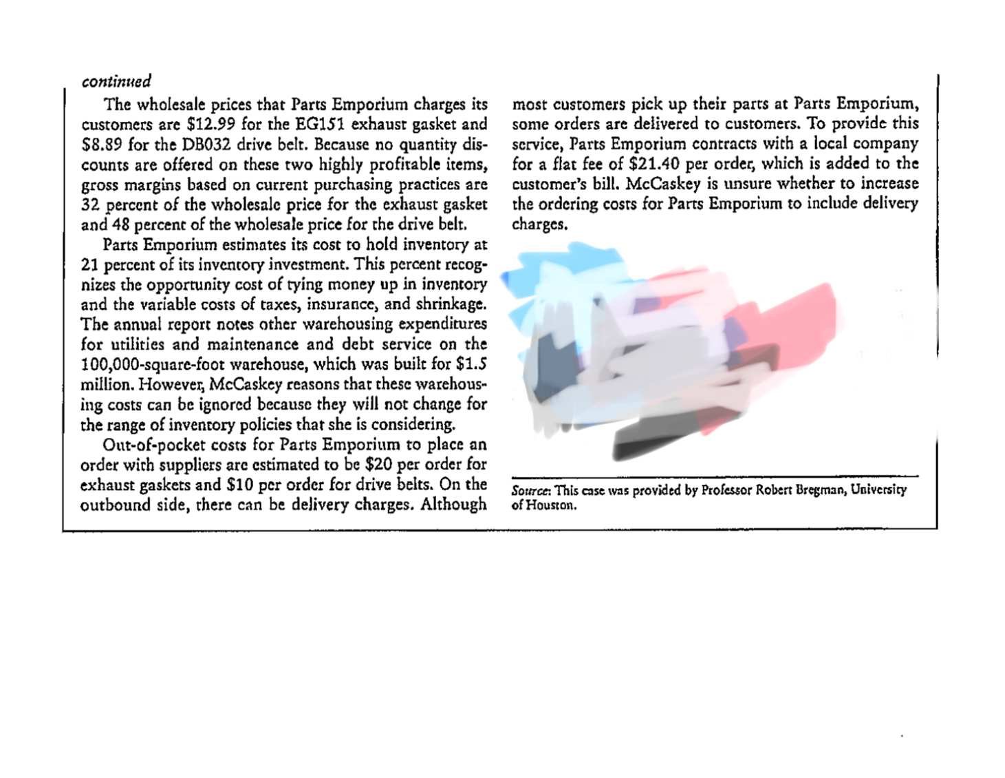 12 (Stevenson, 2021, p. 546). Put yourself in Sue McCaskey's position and