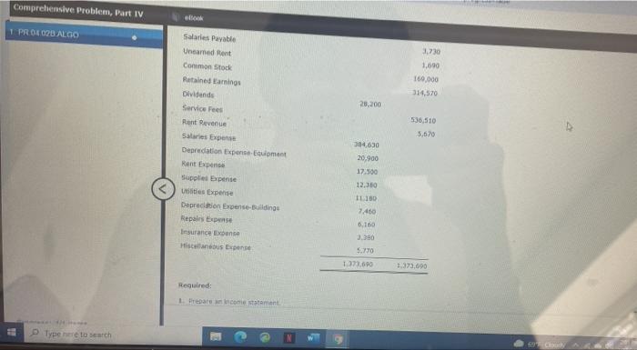 drop down bars i couldnt figure out. FL ADP Comprehensive Problem, Part