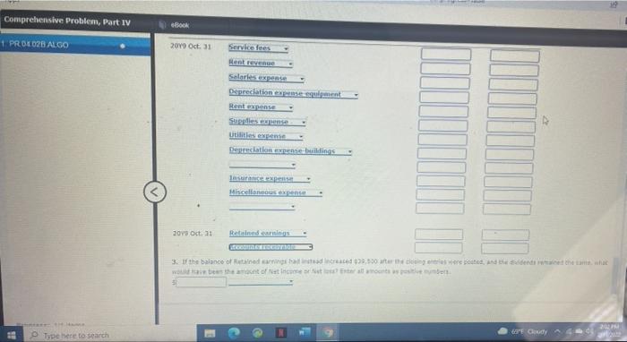 which follows Adjusted Trial Balance Cr The Gorman Group End-of-Period Spreadsheet For