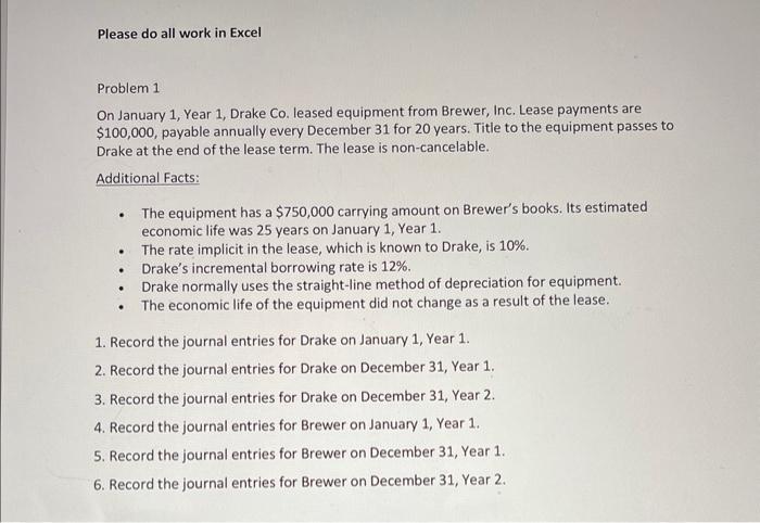  please help!! Can you show your work? Problem 1 On January