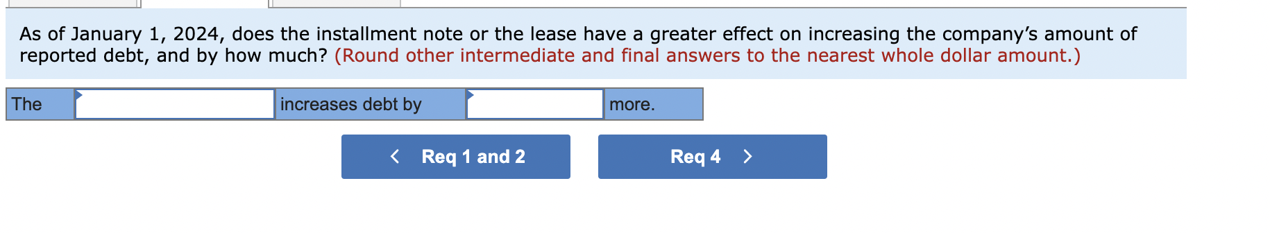 company is contemplating whether to purchase or lease the new equipment. Use