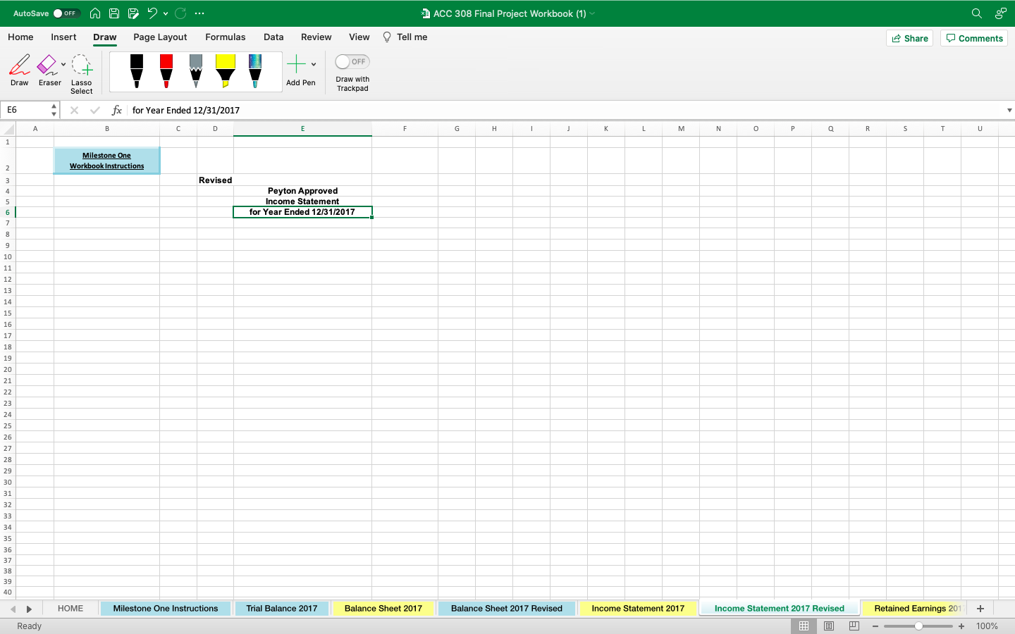 create adjusting entries for various situations, prepare annual financial reports, calculate ratios,
