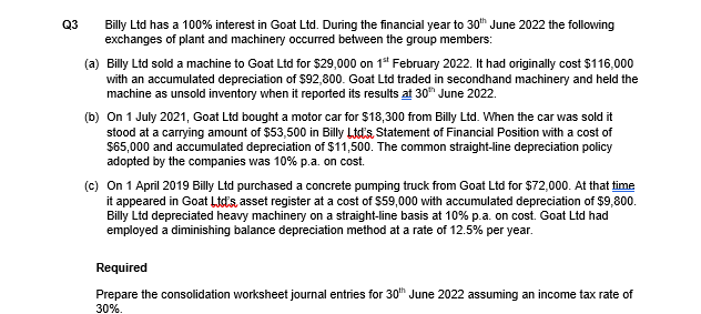 Q3 Please answer the question clearly step by step, if there is