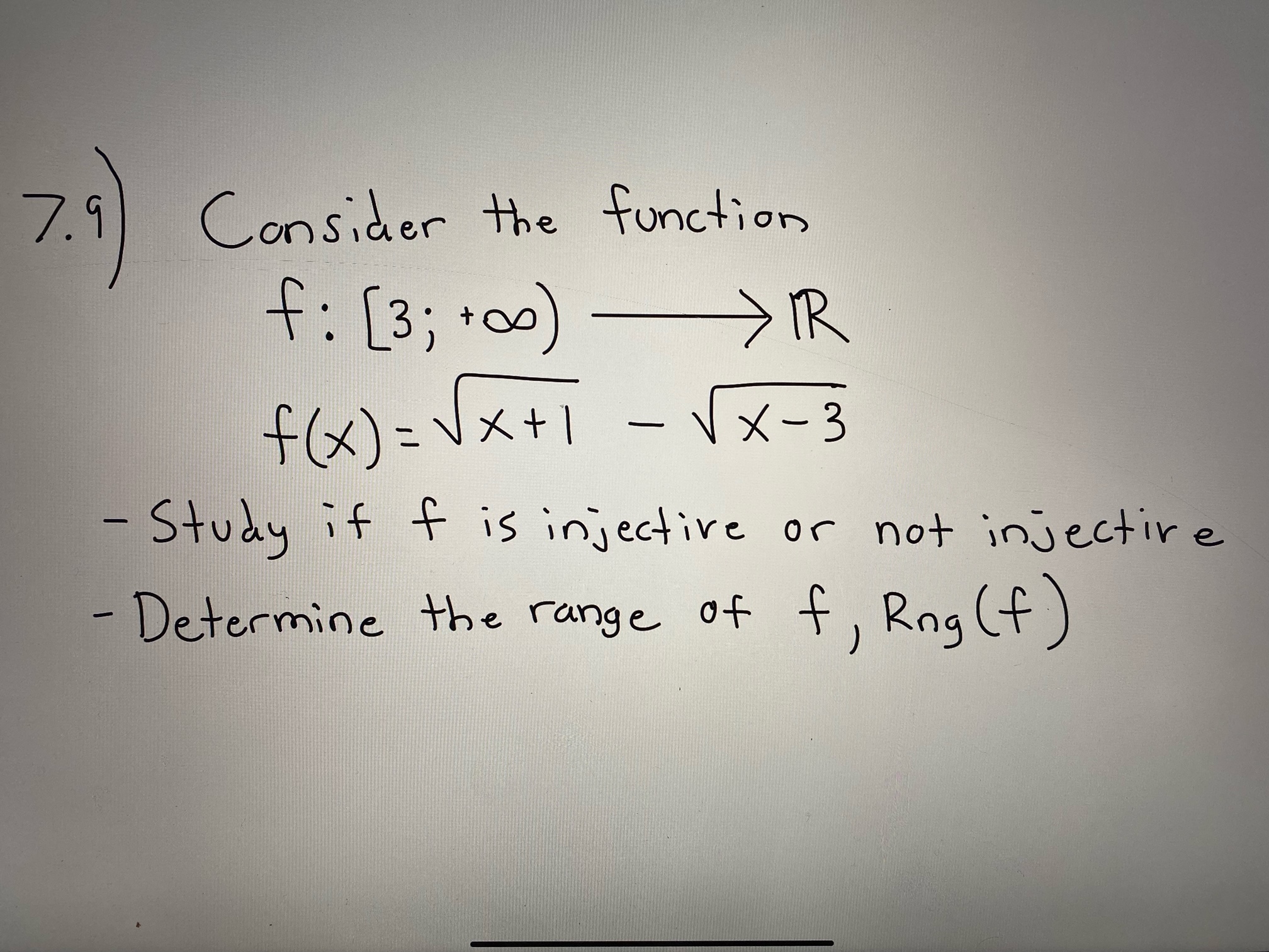 I need help with this proof review problem, thank you. \f
