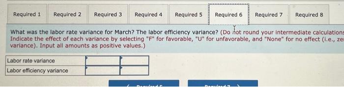 direct labor, and variable manufacturing overhead before attempting to answer any of