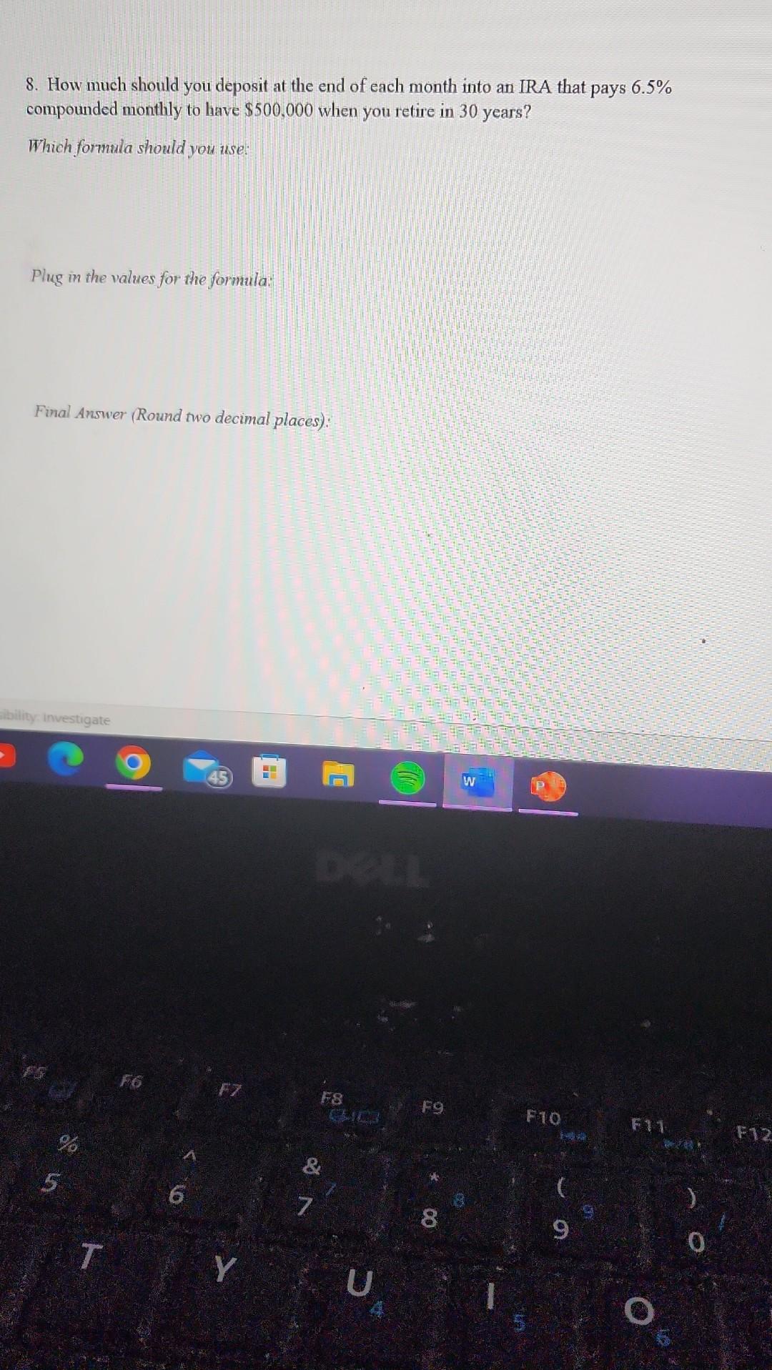 that it will accumulate to $75,000 in 35 years for retirement? Which
