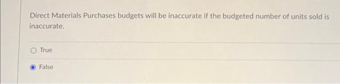  Please answer ASAP and i will leave thumbs up! Direct Materials