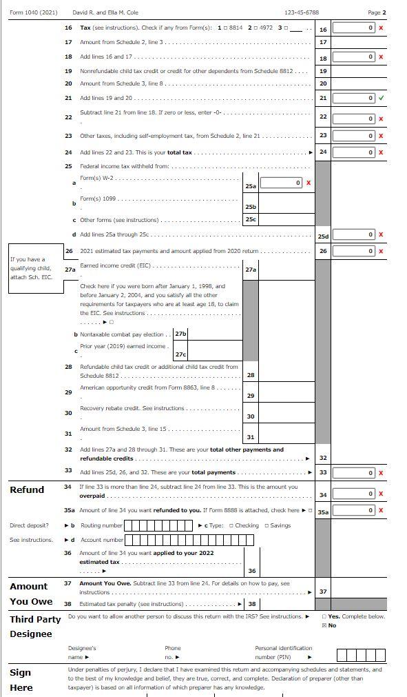 Ella M. Cole (ages 39 and 38, respectively) are husband and wife