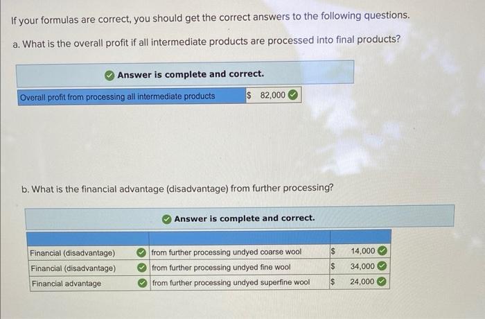 2 of 2) (Algo) 2. In industries that process joint products, the