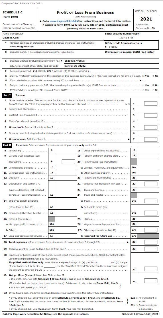 self-employed consultant specializing in retail management, and Ella is a dental hygienist