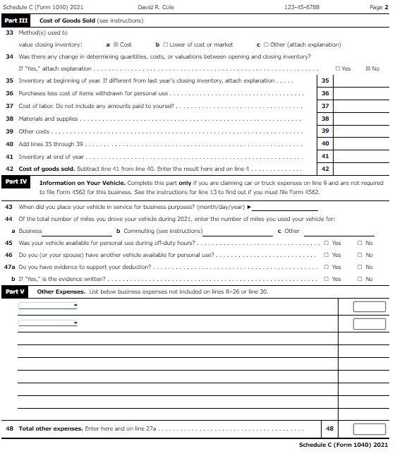 for a chain of dental clinics. David earned consulting fees of $145,000